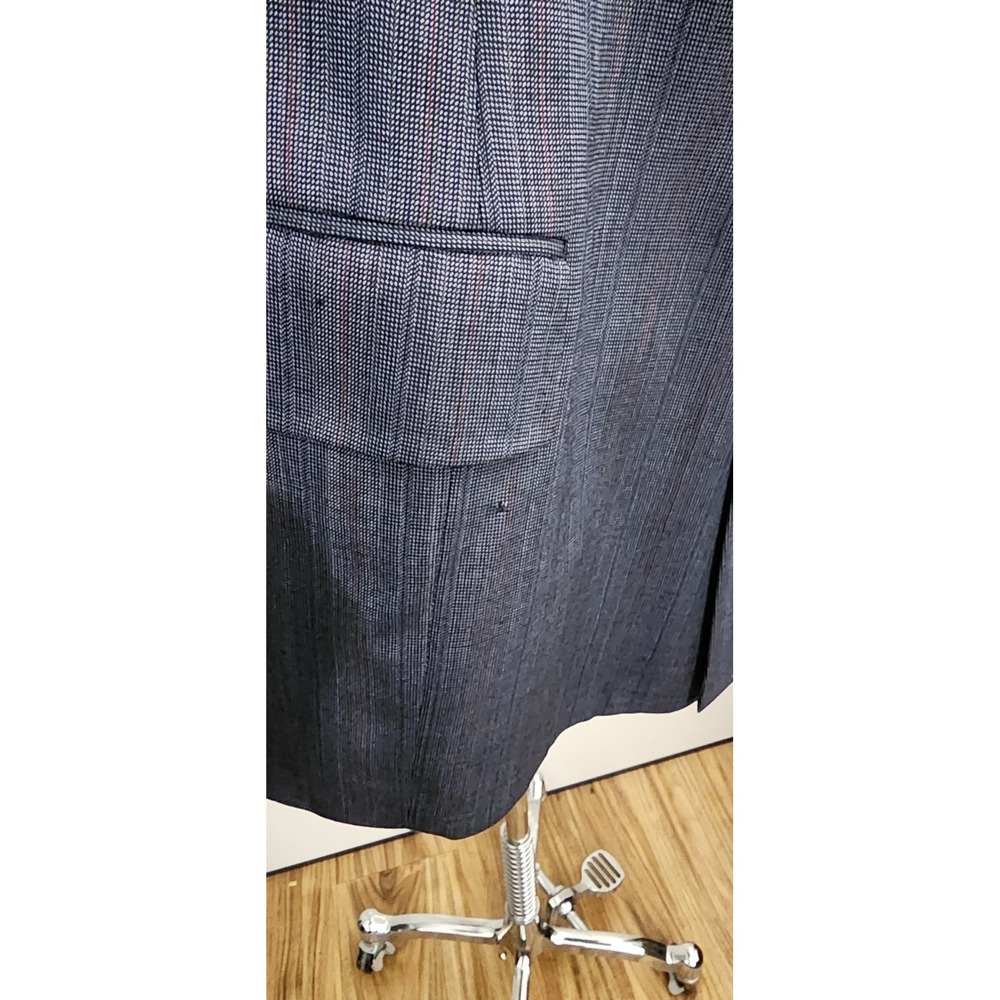 Vtg Turnbull Asser double breasted Wool England Made suit 46R Pant 44W x 27.5L - Picture 5 of 16